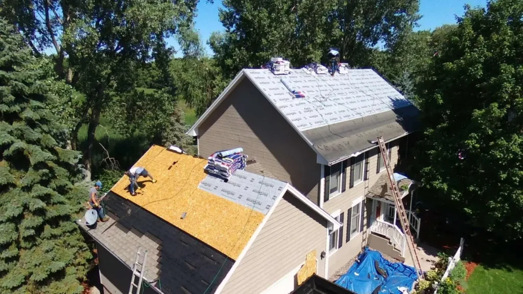 residential roofing company completing project in El Cajon